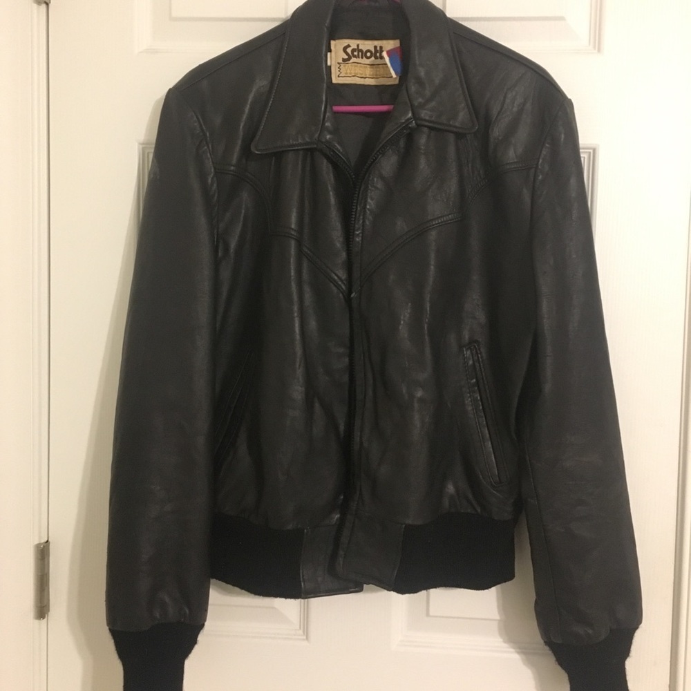 Schott leather jacket